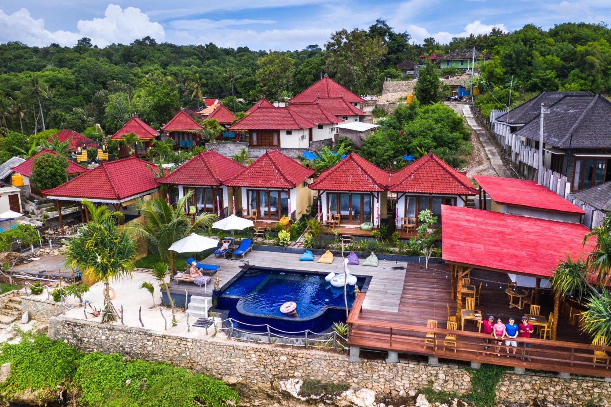 Nusa Veranda Sunset Villas & Restaurant Nusa Lembongan  Exterior photo